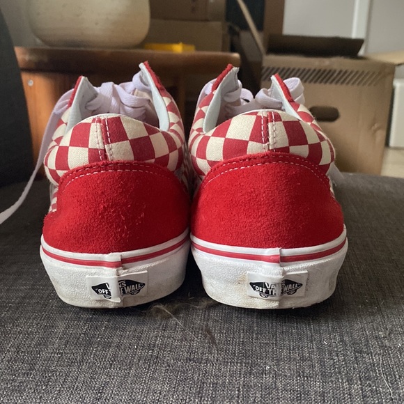 Vans Old skool primary red checkerboard - Picture 4 of 5